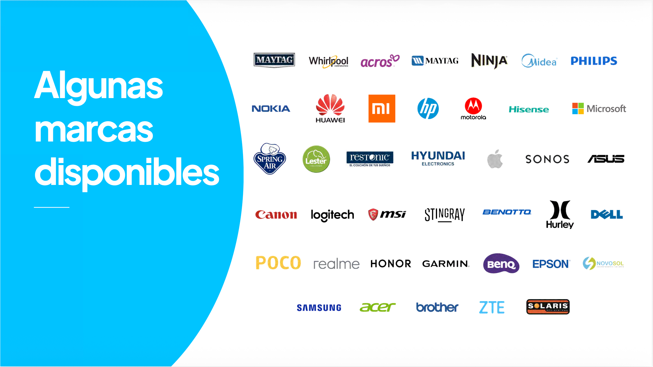 Captura de la app: catálogo del marketplace